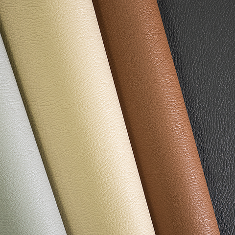 Textured Faux Leather Capsets